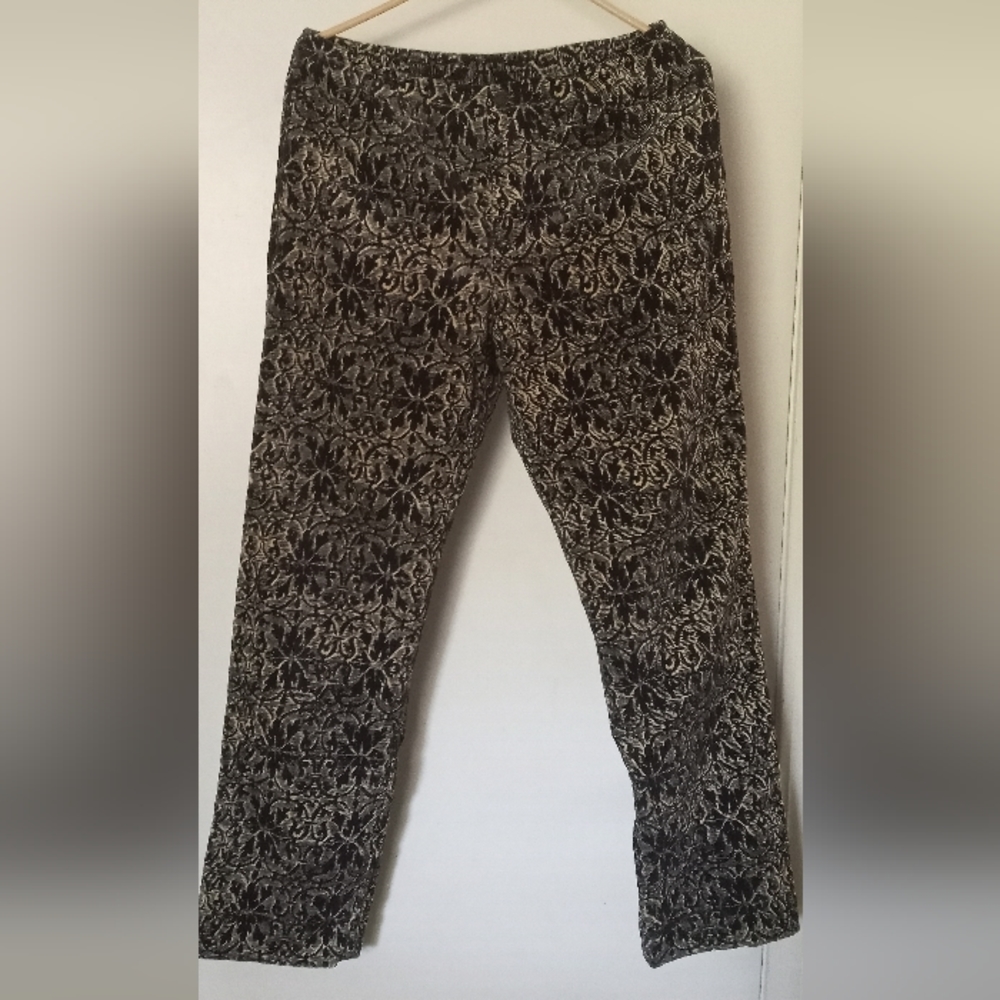 Crazy Horse Womens Pants Black/Tan